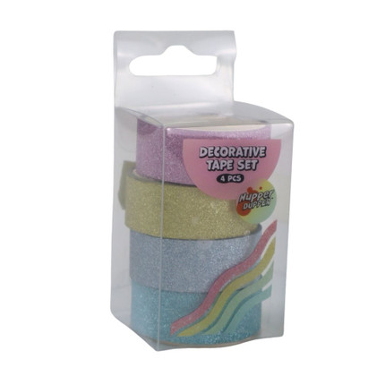Decorative adhesive tapes, 4 pcs.