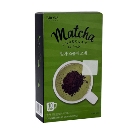 Matcha chocolate, Brons Aure, 10 x 13.5 g
