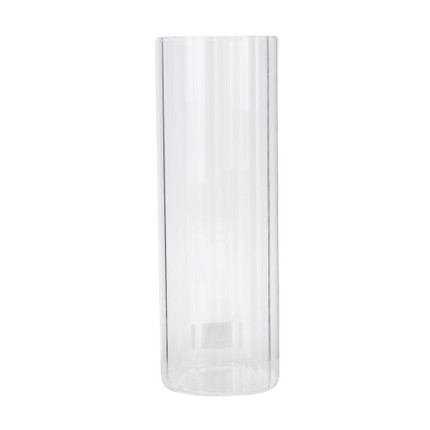 Glass vase, 25 cm