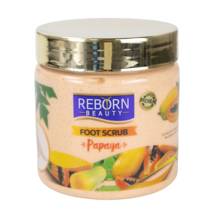 REBORN BEAUTY-PREMIUM FOOT SCRUB-PAPAYA-500ML