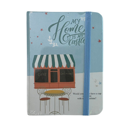 Notebook A6, 80 sheets, in assortment