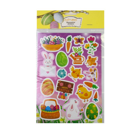 Decorative stickers, 21x15 cm, in assortment