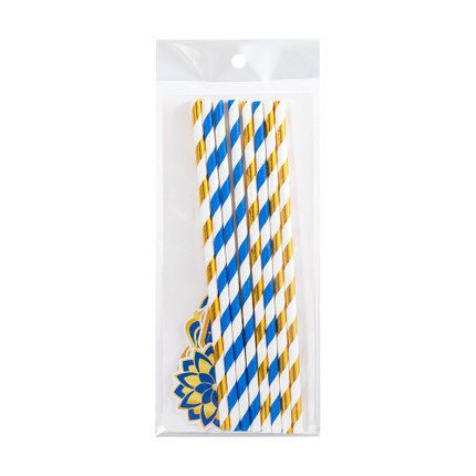 Ramadan drinking straws, 8 pcs