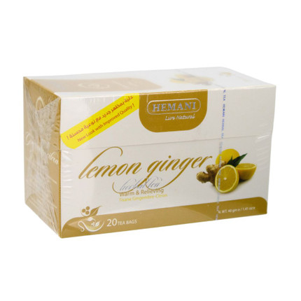 Hemani Herbal tea Lemon&Ging 20 tea bags