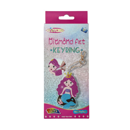 DIY DIAMOND PAINTING KEYCHAIN