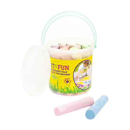 Colored chalks 16 pcs Sport&Fun