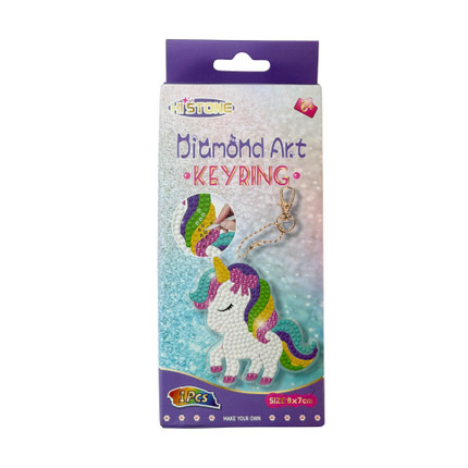 DIY DIAMOND PAINTING KEYCHAIN