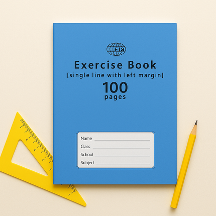 School notebook, FIS, curved line with margins, 50 sheets