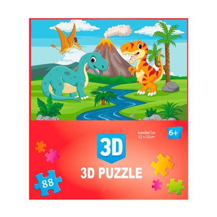 3D Puzzle 52*32cm