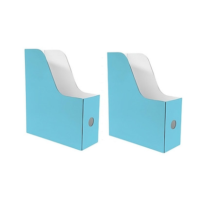 Cardboard document trays, 2 pcs., 30x25x9.7 cm, assorted