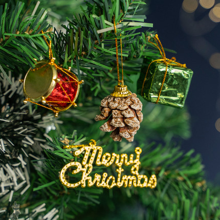 Christmas ornaments set, Snow Fantasy, 10 pcs, assorted