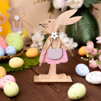 Wooden decoration, in assortment