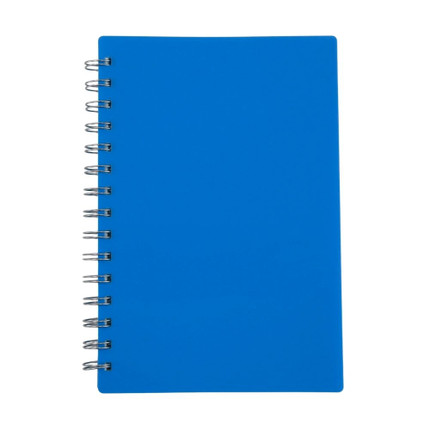 A5 spiral notebook, 96 sheets, presented in assortment