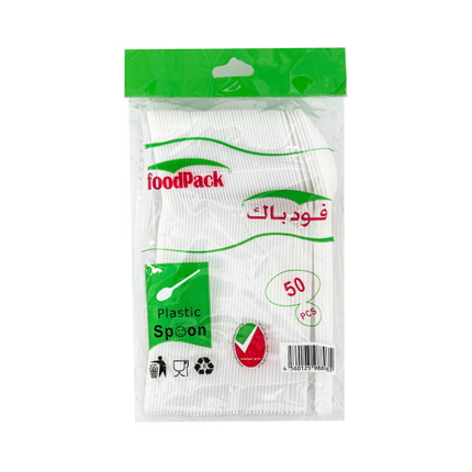 Plastic Spoon Big 10948 50 pcs/pkt