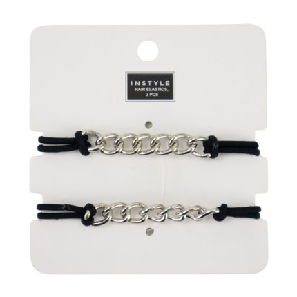HAIR ELASTICS 2PCS INSTYLE