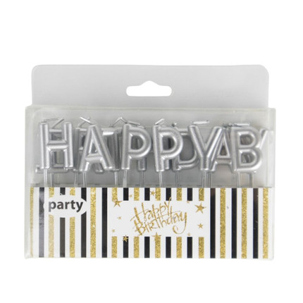 Happy Birthday party candles, Party