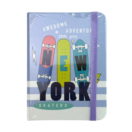 Notebook A6, 80 sheets, in assortment