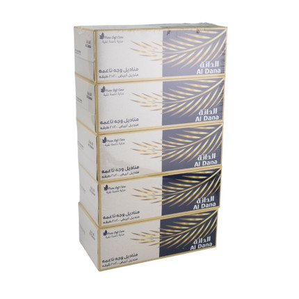 Facial tissues, Al Dana, 200 sheet, 2 boxes