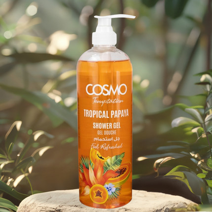 Temptation shower gel papaya, 1000 ml