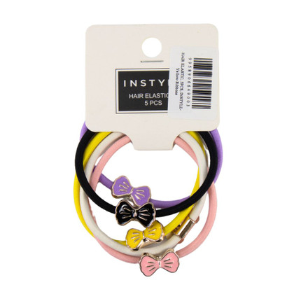 HAIR ELASTIC, 5PCS, INSTYLE