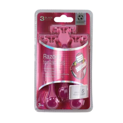 Wetell Razor Pink III Blade 3PCS Card