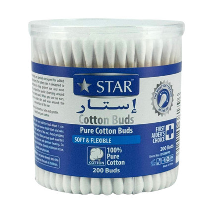 Cotton buds, 200 pcs