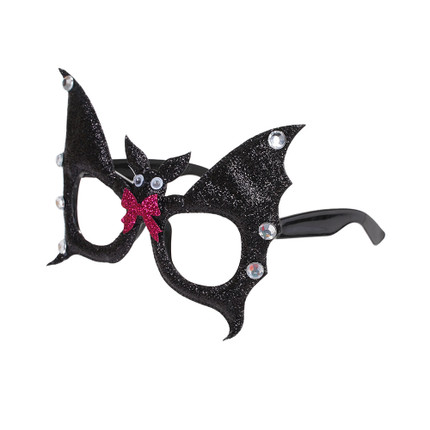 Halloween glitter glasses, assorted