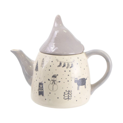 Christmas teapot, Snow Fantasy, 800 ml, assorted