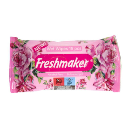 Wet wipes, Freshmaker, 15 pcs.