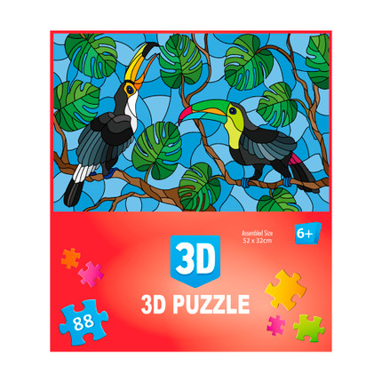 3D Puzzle 52*32cm