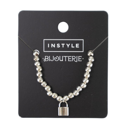 Beaded bracelet with pendant