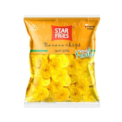 Snack STAR FRIES Banana Chips 125g