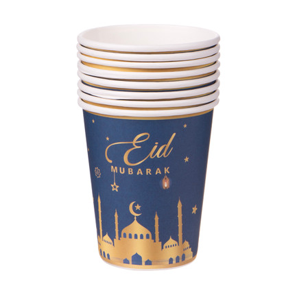 Paper cups "Ramadan", 8 pcs., in assortment