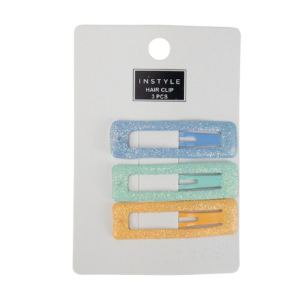 Hair clip, 3 pcs, INSTYLE