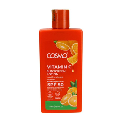 Sunscreen Lotion Cosmo Spf50 Vit C 150Ml