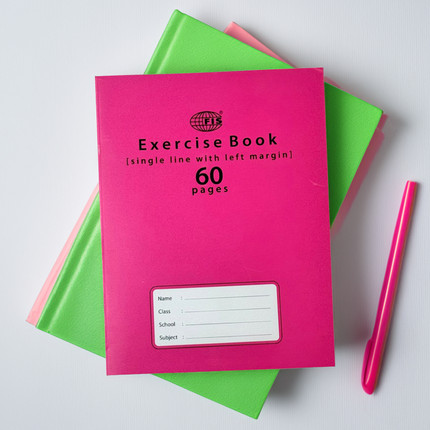 School notebook, FIS, curved line with margins, 30 sheets