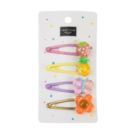 HAIR CLIP, 4PCS, INSTYLE