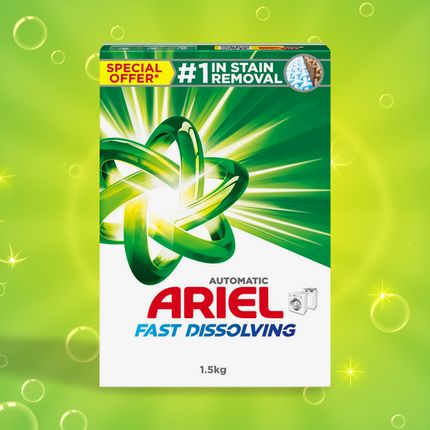 Ariel Green Detergent 1.5 kg