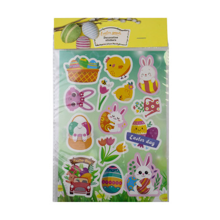 Decorative stickers, 21x15 cm, in assortment