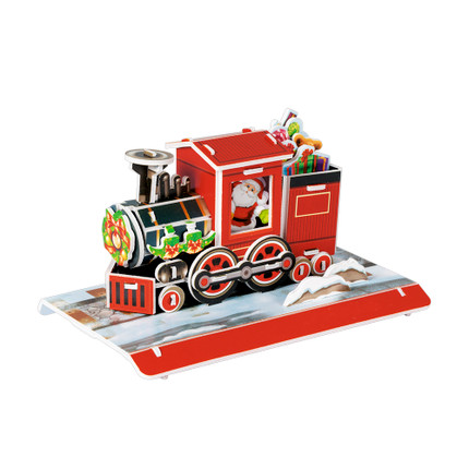 Christmas 3D puzzle, assorted