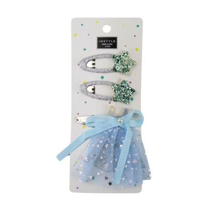 HAIR CLIPS 3PCS INSTYLE