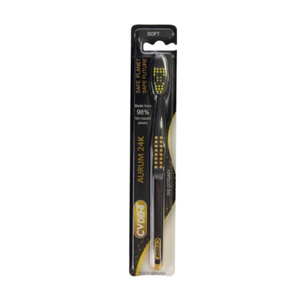 Toothbrush "AURUM 24K MEDIUM", CV DENT