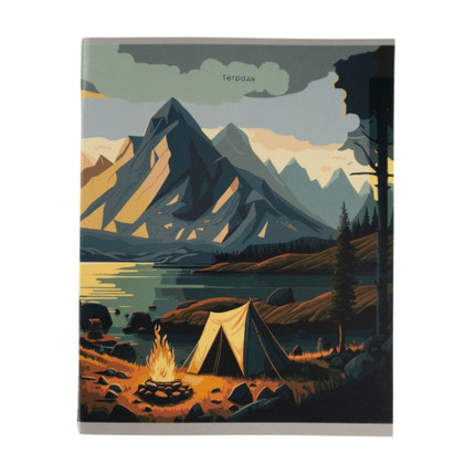 Notebook, A5, 80 sheets, squared, assorted