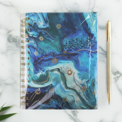 Spiral notebook A5, 80 sheets