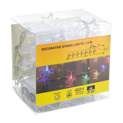 Decorative string lights, 1.5 m.