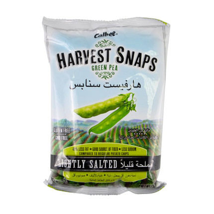 Pea chips Harvest Snaps Wasabi 34 г