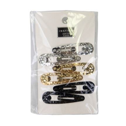 Hair clip, 6 pcs, INSTYLE