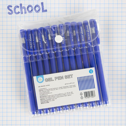 Gel pens, 12 pcs