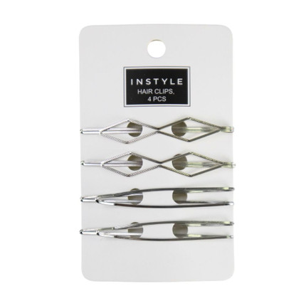 HAIR CLIPS  4PCS  INSTYLE