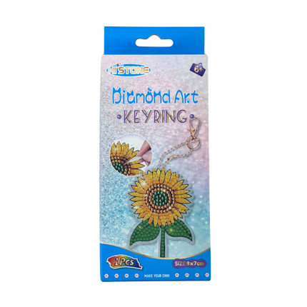 DIY DIAMOND PAINTING KEYCHAIN